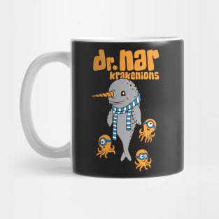 Despicable Dr. Nar Krakenions Narwhal Not Dabbing Parody Tee Mug